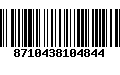 Código de Barras 8710438104844