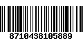 Código de Barras 8710438105889