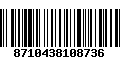 Código de Barras 8710438108736