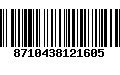 Código de Barras 8710438121605