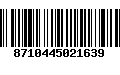 Código de Barras 8710445021639