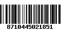 Código de Barras 8710445021851