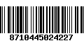 Código de Barras 8710445024227