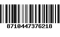 Código de Barras 8710447376218