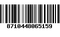 Código de Barras 8710448065159