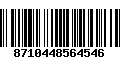 Código de Barras 8710448564546