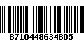 Código de Barras 8710448634805