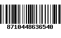 Código de Barras 8710448636540