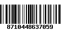 Código de Barras 8710448637059