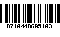 Código de Barras 8710448695103