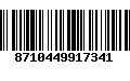 Código de Barras 8710449917341