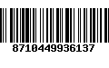 Código de Barras 8710449936137