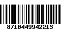 Código de Barras 8710449942213