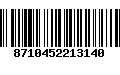 Código de Barras 8710452213140