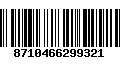 Código de Barras 8710466299321