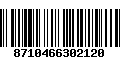 Código de Barras 8710466302120