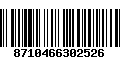 Código de Barras 8710466302526