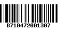 Código de Barras 8710472001307