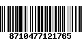 Código de Barras 8710477121765