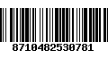 Código de Barras 8710482530781