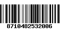 Código de Barras 8710482532006