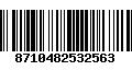 Código de Barras 8710482532563