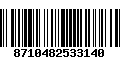 Código de Barras 8710482533140