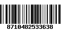 Código de Barras 8710482533638