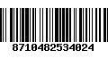 Código de Barras 8710482534024