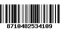 Código de Barras 8710482534109