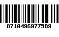 Código de Barras 8710496977589