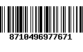 Código de Barras 8710496977671