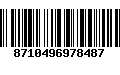 Código de Barras 8710496978487