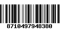 Código de Barras 8710497948380