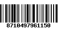 Código de Barras 8710497961150