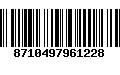 Código de Barras 8710497961228