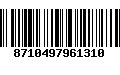 Código de Barras 8710497961310