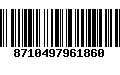 Código de Barras 8710497961860