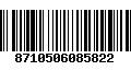 Código de Barras 8710506085822