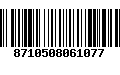 Código de Barras 8710508061077