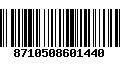 Código de Barras 8710508601440