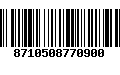 Código de Barras 8710508770900