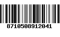 Código de Barras 8710508912041