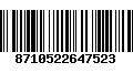 Código de Barras 8710522647523