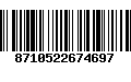 Código de Barras 8710522674697