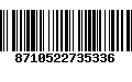 Código de Barras 8710522735336