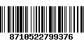 Código de Barras 8710522799376