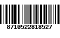 Código de Barras 8710522818527