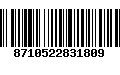 Código de Barras 8710522831809