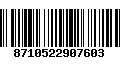 Código de Barras 8710522907603